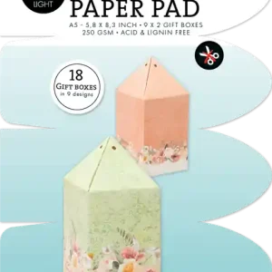 Giftbox paper pad Candybox - Essentials nr. 458 Garantie Inbegrepen