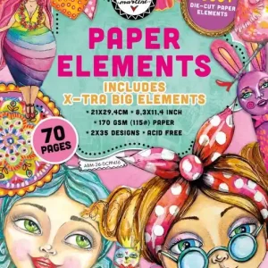 Betaalbaar Die-cut paper pad Paper elements - ABM collection nr. 416